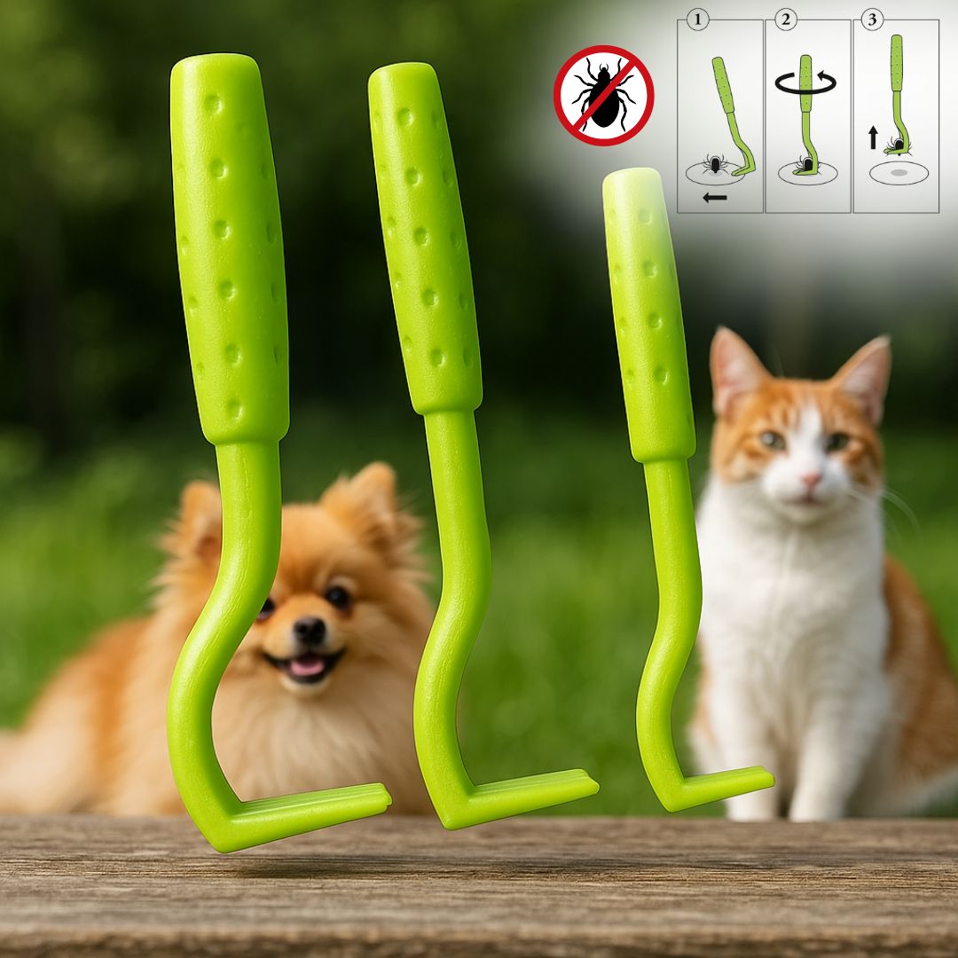 3 Pinzas QuitaGarrapatas – Zerotick™
