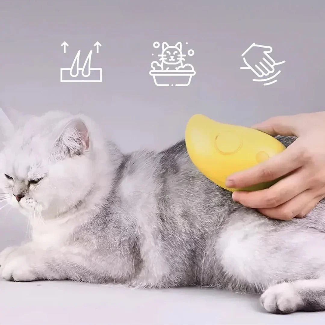 Cepillo de Vapor 3 en 1 – Pethair™ (turquesa)