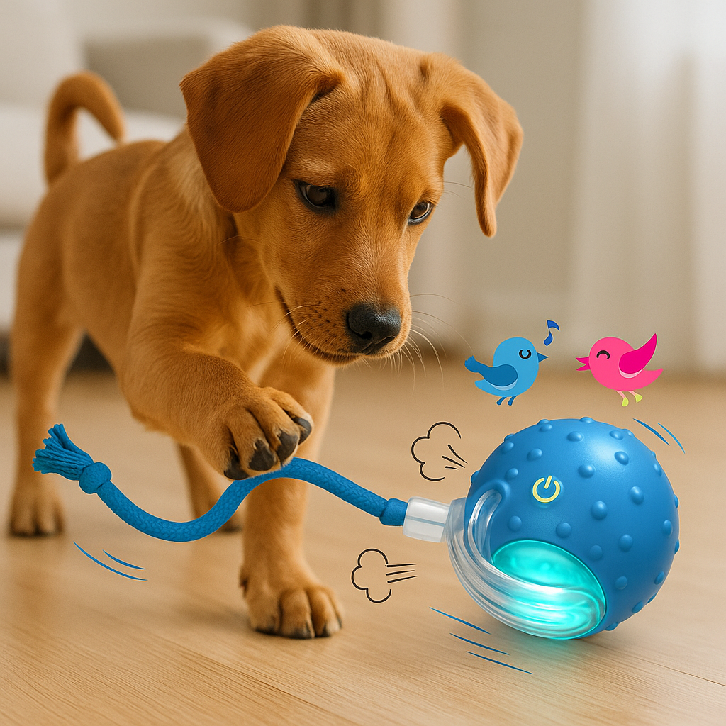 Pelota Interactiva con Cuerda – Petball+™