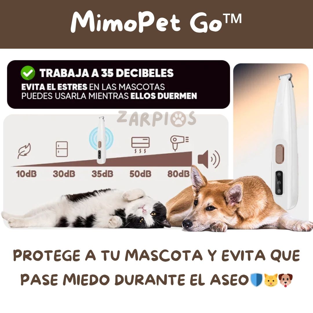 Mimopet Go™ – Recortadora de Precisión + 2 Bálsamos DermoProtectores 4 en 1 🎁