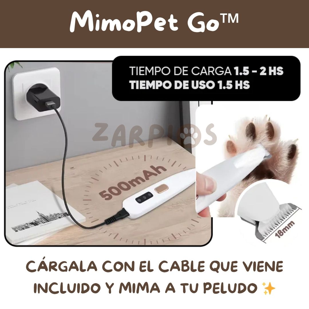 Mimopet Go™ – Recortadora de Precisión + 2 Bálsamos DermoProtectores 4 en 1 🎁