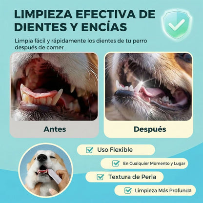 Toallitas Dentales Limpieza Mascotas (50 Ud)