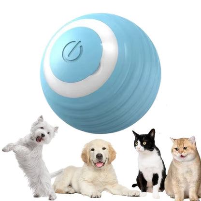 Pelota interactiva PETFIT (azul)