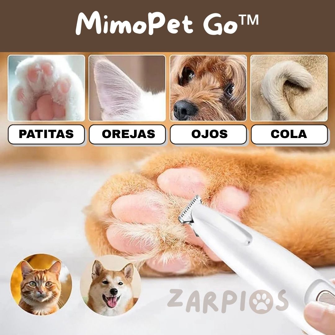 Mimopet Go™ – Recortadora de Precisión + 2 Bálsamos DermoProtectores 4 en 1 🎁