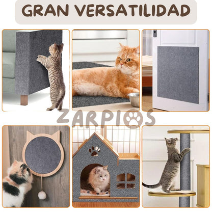 Miauprotect™ – Alfombrilla Protectora (30cm x 100cm, gris oscuro)